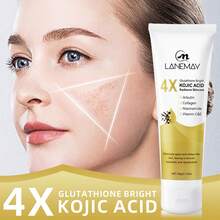 Kojic Glutathione Brightening Cream Fade Spots Hydrate Smooth Skin Repair Multi-Complex Essence 60g - Hyaluronic Acid - View 5