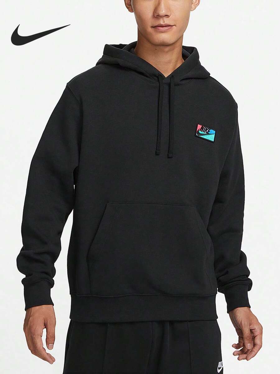 Nike Authentic Winter New Men's Minimalist Fashion Sports Sweatshirt FB8440-010 - FB8440-010 - View 1