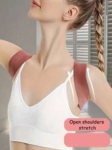 Adjustable Back Support Brace, Unisex, Breathable Back Support Brace, Back Support And Shoulder Back Brace, Back And Chest Support - Multiple Styles - View 4