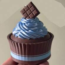 3D Creative Learning Desktop Paper Cup Cream Cake Storage Box Ornament Creative Art Organizer Box - Cake Storage Box - View 5