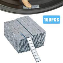 100pcs Adhesive Lead Free 60G Strips Stick On Wheel Balance Weights - A - Übersicht 1