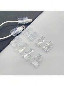 10pcs ABS Resin Cable Sleeves: Protect Your Cables From Breaking And Detaching, Instant Style - Multi-color - View 5