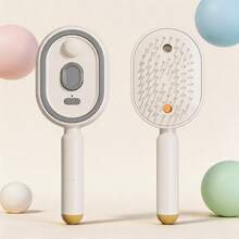 ICEWLESS Multifunctional Nano Mist Hair Brush, Portable Scalp Massager & Styling Comb, Creates Smooth Shiny Hair, Hydrating Hair Care Tool, Suitable For Daily Use, Easy To Clean, For Women, 300mAh - Multicolor - View 10