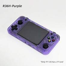 Brand New R36H Retro Handheld Game Console, Open Source Linux System, Classic Retro Games, 3.5" IPS Screen, Portable Video Player, Pre-Loaded With 15,000+ Games, Multiple Colors Available, Open Source Handheld Game Console - Shape - View 14