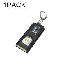 1 Buah Senter Gantungan Kunci COB Hitam, Lampu Kerja Saku Mini Isi Ulang USB dengan Kait Carabiner, Obor Inspeksi Portabel untuk Perbaikan Mobil, Berkemah, Jalan Malam, dan Penerangan Peringatan Darurat - senter - View 8