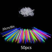 100 piezas de Palos luminosos, adecuados para fiestas, bodas, cumpleaños, conciertos (por favor, doble suavemente para activar) - Multicolor - Ver 11