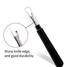 Ferramentas de Costura, com Desmanchador de Linha Branco e Preto, Desmanchador de Costura e Tesoura para Cortar Linhas, Fita Métrica Macia, Projetada para Remover Pontos em Designs de Bordado e Costura de Roupas - Ferramentas de costura - Visão 5