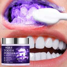New Purple Teeth Whitening Powder, Deep Cleaning, Fresh Breath, Teeth Whitening Purple Powder, Portable Whitening Powder For Home And Travel, Cleaning Powder For Home Use, Purple Powder For Hotel Daily Use - Teeth Whitening Powder - View 9