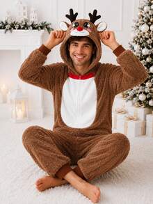 Maternity Sleepwear - Mocha Brown - View 2