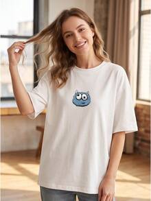 Women T-Shirts - 白色 - 查看 1