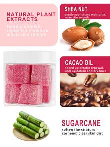 150g Women's Exfoliating Body Scrub, Moisturizing Body Polishing Scrub, Targets Orange Peel Skin And Dead Skin, Suitable For Daily Body Use - Watermelon - View 2