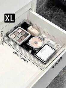 7pcs/6/5/1 Transparent Makeup Storage Box, Makeup Drawer Organizer, Makeup Display Rack, Storage Box Dispenser, Cosmetic Tool Storage Box, Drawer Desktop Organizer, Drawer-Style Makeup Storage Box - Multicolor - View 5