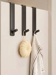 Multifunctional Over The Cabinet Door Hooks Heavy Duty Kitchen Storage Hooks, Perfect For Kitchen Cabinet Organization, Hang Dish Cloths, Cutting Boards, Mini Pots, Cooking Gadgets, Suitable For Kitchen Cupboard Door, Save Counter Space - Multicolor - View 7