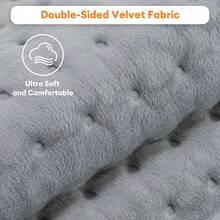 Hailicare Heating Pad For Back Shoulder Neck Abdomen 9-Level Temp 4-Timer Soft Washable Home Office Warm Throw Blanket Winter Warm Christmas Gift - US A Type Plug(110-127V) - View 8