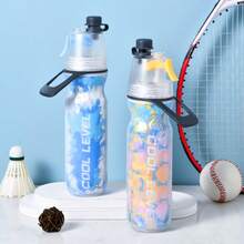 500ml Portable Handle Spray Cup, Multi-Functional Outdoor Sports Water Bottle, Double-Wall Insulated Spray Water Cup, Suitable For Students To Carry Back To School, Friend Gift - Multicolor - View 5