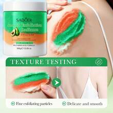 SADOER Fruit Bath Salt 3-Color Scrub - 360g, Deep Cleansing Body Exfoliating Scrub, Reduces Skin Texture, Body Care Scrub - Fruit Scrub - View 10
