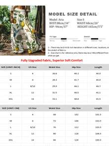 (Free Shipping) Women's Boho Lemon & Bird Print Drawstring Elastic Waist Loose Trousers, Lightweight  Flowy Casual Long Pants Summer Outfits For Women - 青檸色 - 查看 2