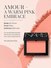 Nars 腮红 AMOUR - 粉状 - 0.17 液体盎司 / 4.8克 - AMOUR - 查看 6