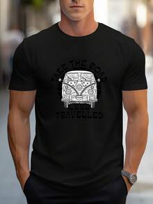 Camisetas de hombre - Negro - Ver 6