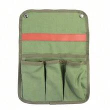 Kermit Chair Armrest Storage Bag, Multi-Pocket Canvas Design, Wear-Resistant And Durable, Can Store Phone, Water Bottle, Keys And Small Tools, Folding Chair Side Storage Bag, Suitable For Outdoor Camping, Picnic And Fishing - Multicolor - View 8