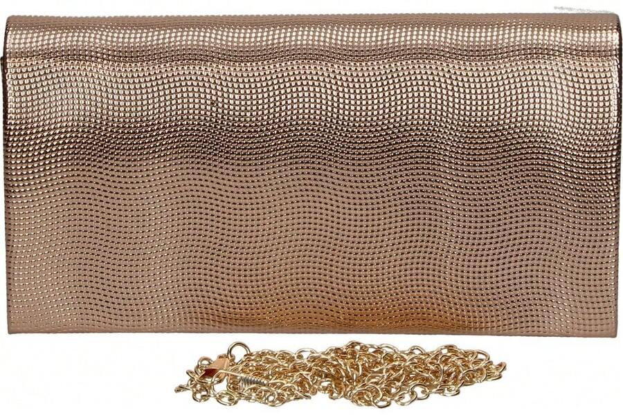 Women Shoulder Bags - Gold - View 1