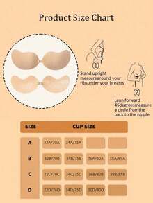 1/2/3/4 Pairs Invisible Breast Lift Tape, Strong Adhesive Sweat-Resistant, Create Deep V-Cleavage, Suitable For Backless Tops, Spaghetti Strap Dresses, Wedding Dresses - Multicolor - View 7