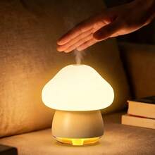 多色小夜燈加濕器 USB充電式 家用臥室辦公室 水霧加濕器 - Mist - 查看 2