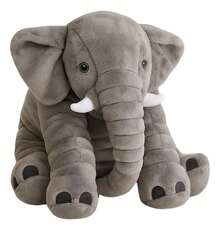 Bluelander Peluche De Elefante Grande Almohada De Elefante 60 Cm Peluche Suave Para Bebé Felpa Premium Relleno De Fibra Siliconada - A - Ver 4
