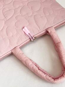New Heart-Shaped Laptop Bag With Compartments , Laptop Cover - Multicolor - View 8