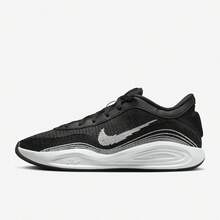 Nike GT Hustle Academy Comfortable Minimalist Low-Top Basketball Shoes Unisex Black & White - Black - View 4