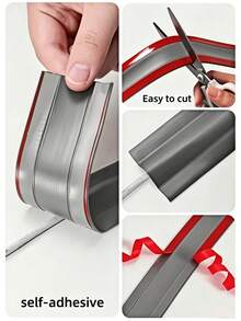 Self-Adhesive Flexible Cable Management Strip - Drill-Free Bendable Wire Organizer, Suitable For Room Corners, Anti-Trip Cable Management, Wide Coverage For Walls, Floors, Baseboards - Cable Management Tray - View 4