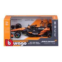 Burago Escala 1/43 Fórmula 1 McLaren F1 MCL38 Colección Gran Premio de Miami - #81 Oscar Piastri - MCL38 #81 - Ver 9