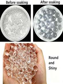 2000pcs - Starry Sparkling Giant Water Absorbent Gel Beads, Water Spirits, Water, Used For Vase Decoration, Vase Fillers, Indoor Potted Plant Moisture Retention, Long-Term Water Storage, Also Suitable For Christmas, Halloween, Wedding Table Centerpieces, Graduation Season Decor, Thanksgiving Decor, Mother's Day Decor, Office Decor, Restaurant Decor. 1000pcs/2000pcs/1500pcs/500pcs - Multiple Items - View 6