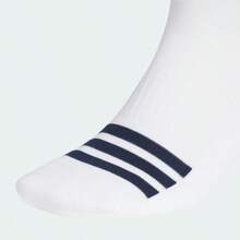 2 Pairs Adidas Unisex Solid Color Breathable Comfortable Mid-Calf Socks, Sportswear Light Ankle Socks, Antibacterial Odor-Resistant Athletic Socks - Crew Socks - View 4