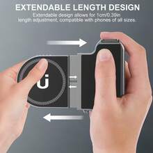 Magnetic Phone Camera Handle, Ergonomic Handheld Selfie Grip With Detachable Wireless Remote, Portable DSLR-Style Phone Stabilizer - Multicolor - View 5