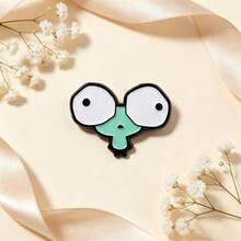 Pin Enamel dan Bros Katak Bermata Besar Kartun Lucu untuk Tas Ransel, Dekorasi Keren untuk Teman, Hadiah - MultiWarna - View 11