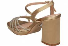 Women Heeled Sandals - 玫瑰金 - 查看 5