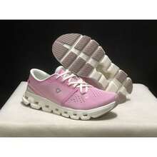 On Running Women Running Shoes - 粉紅白 - 查看 1