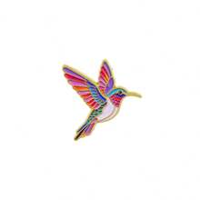 Colorful Hummingbird Lapel Enamel Pins And Brooches Badge Pins For Backpacks Bags Backpack Cool Decoration Friend For Gifts - Multicolor - View 4