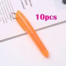 Custom Text LOGO Multi-Color Hanging Ring Highlighter Pen, Student Colorful Single-Tip Highlighter Pen For Key Point Marking, Doodle, Planner, Marker Pen For Teachers, School Supplies - Motivational Phrases, Durable Clip Design, Multi-Color Tones (Ideal Gift) - Multicolor 2 - View 25