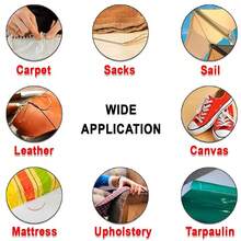 7 PCS/Pack Leather Sewing Needle Heavy Duty Household Hand Sewing Needle For Upholstery Carpet Leather Canvas Repair Sewing Tool - A - View 2