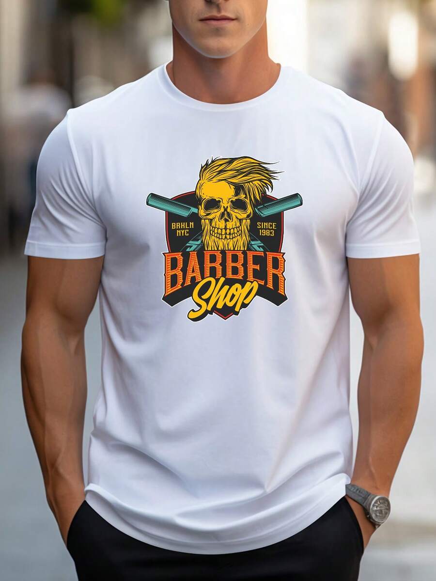 Camisetas de hombre - Blanco - Ver 1