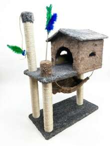 Cat Trees & Condos - tozlu mavi - Görünüm 12