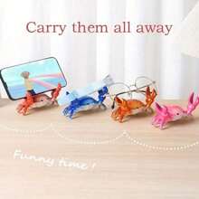 1pc Multifunctional Crab Shaped Desktop Organizer Phone Stand Pen Holder Glasses Rack Jewelry Tray Cute Office Decor Home Desktop Accessory Unique Gift For Men And Women Study And Workstation Supplies (Fashionable Space-Saving) - Multiple Styles - View 5