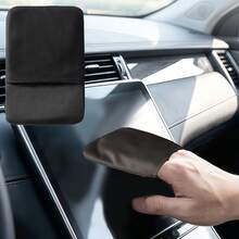 Kain Pembersih Layar Mobil Mikrofiber Ultra Halus, Dapat Dilipat dan Portabel, Kain Lembut Tidak Akan Menggores Layar, Membersihkan Layar Sentuh dengan Bersih dan Tanpa Bekas - Tisu pembersih layar dua sisi - View 5