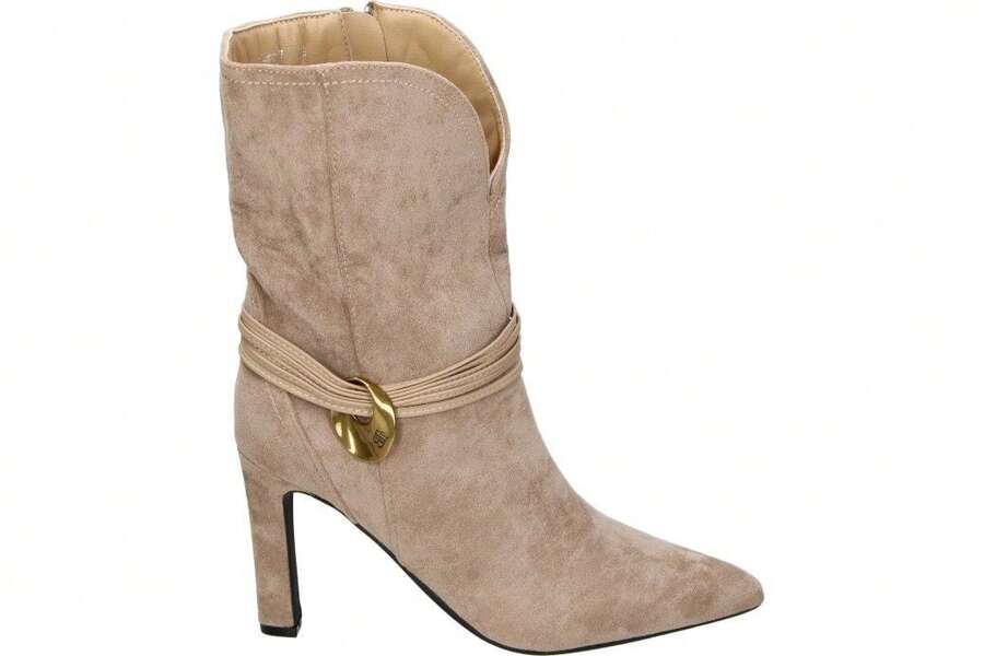 Women Ankle Boots & Booties - 米色 - 查看 1