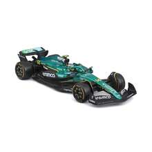 Burago 1/43 比例方程式賽車 Aston Martin AMR25 W_Helmet (2025) Alonso #14 - AMR25 #14 Alonso - 查看 3