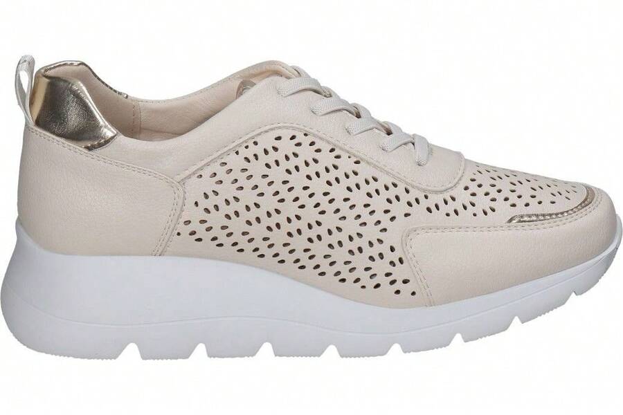 Women Wedges & Platform - 米色 - 查看 1