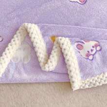 1pc 70x100cm Baby Blanket, Cute Cartoon Pattern, Suitable For All Seasons, Soft & Comfortable, Newborn Gift, Essential For Baby Room - Multicolor - View 7
