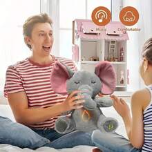 Kids Plush Interactive Toy Figures - Grey - View 11